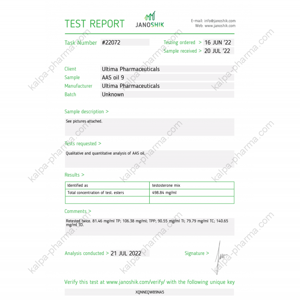 Ultima-SuperTest 450 Blend Ultima-SuperTest 450 Blend